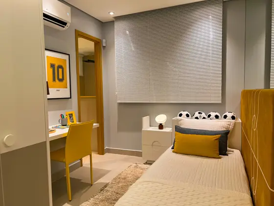 Apartamento decorado