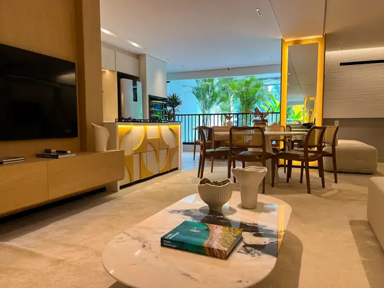 Apartamento decorado