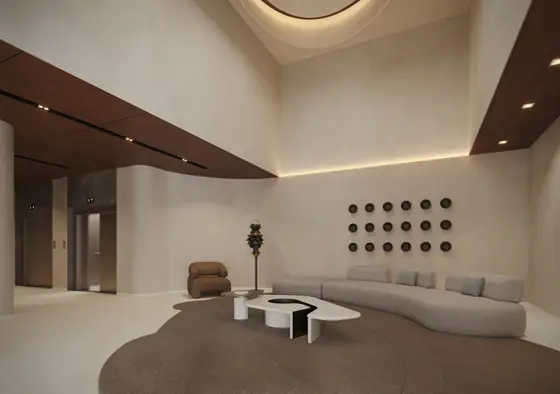 Lobby residencial